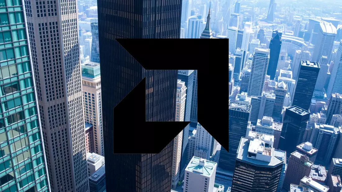 La acción de AMD se desploma por la tensión geopolítica Illustration mit AI erstellt übermittelt durch boerse-global.de