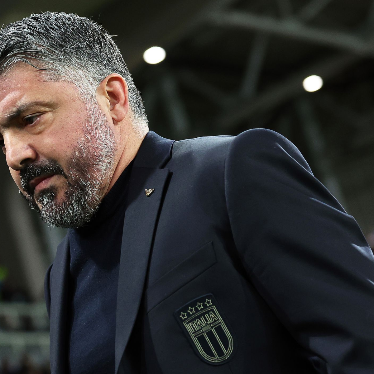 Darf erst einmal aufatmen: Italiens Nationaltrainer Gennaro Gattuso  - Foto: Marco Iacobucci/LiveMedia-IPA/ZUMA Press Wire/dpa