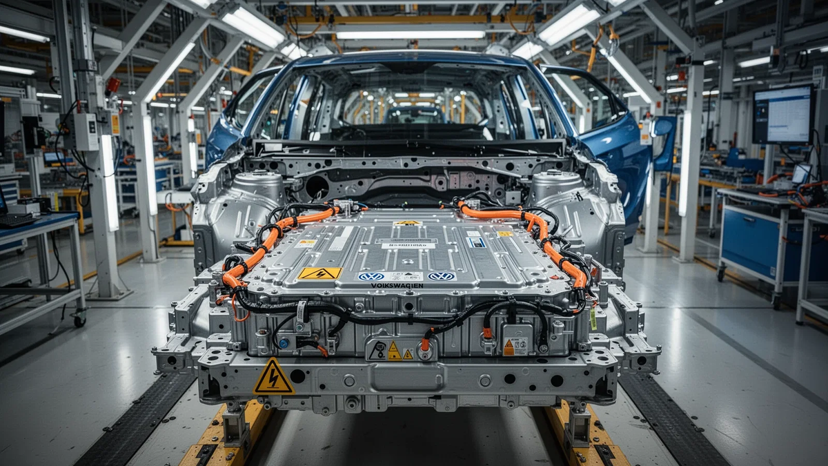 Volkswagen ruft fast 100.000 Elektroautos wegen Batterie-Risiko zurück - Foto: über boerse-global.de