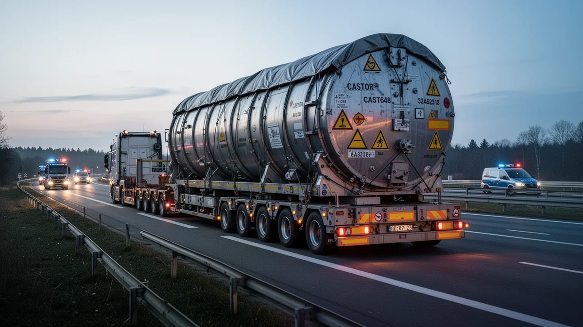 CASTOR-Transporte: Deutschlands atomares Erbe zieht um - Foto: über boerse-global.de