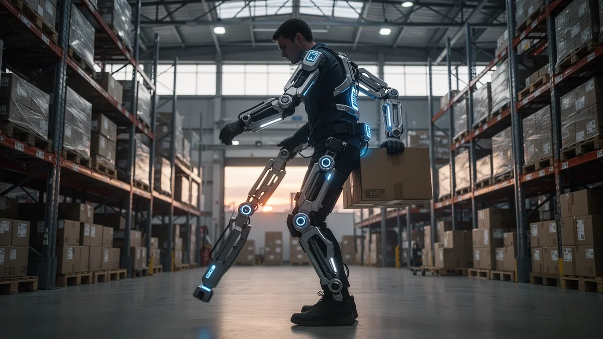 Exoskelette erobern die Industrie - Foto: über boerse-global.de