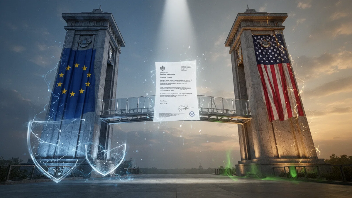 EU-Parlament billigt US-Handelspakt mit scharfen Schutzklauseln - Foto: über boerse-global.de