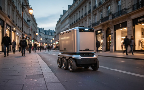 Autonome Lieferroboter erobern Europas Städte - Foto: über boerse-global.de Autonome Lieferroboter erobern Europas Städte - Foto: über boerse-global.de