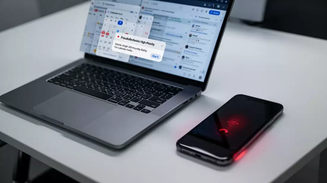 Phishing-Angriffe nutzen Kalender und KI für neuen Betrug - Bild: über boerse-global.de