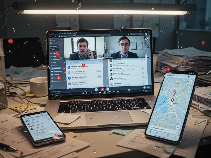 Multitasking entpuppt sich als gefährliche Illusion - Foto: über boerse-global.de