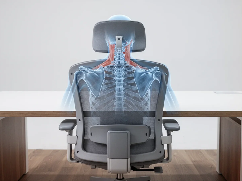 Schulterblatt wird Schlüssel gegen Nackenverspannungen - Foto: über boerse-global.de