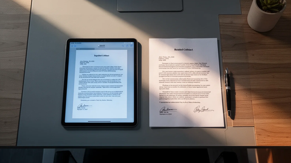 Bürokratieentlastungsgesetz IV: Digitaler Vertragsabschluss wird Alltag - Foto: über boerse-global.de