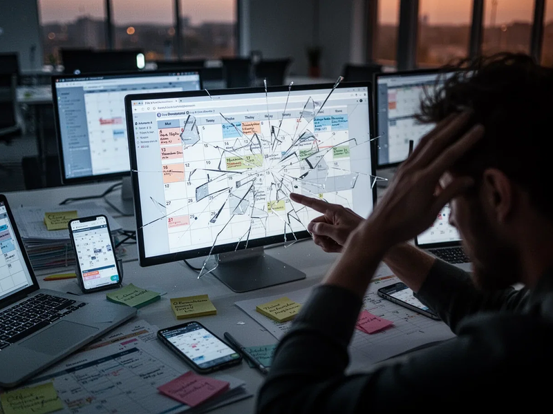 Zeitmanagement-Krise kostet Wirtschaft Milliarden und macht krank - Foto: über boerse-global.de