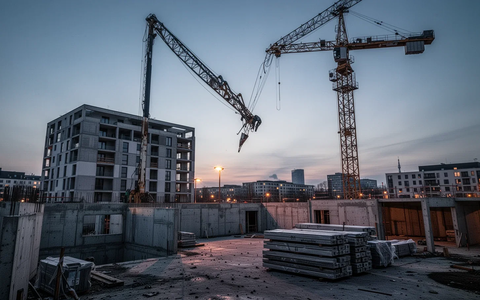 Bauwirtschaft warnt vor Absturz auf unter 200.000 Neubauwohnungen - Foto: über boerse-global.de
