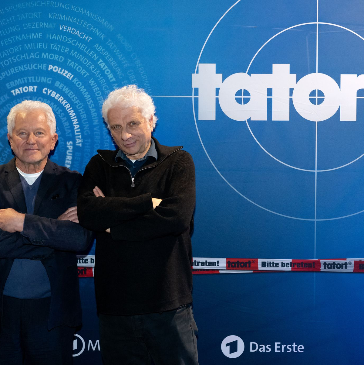 Nemec und Wachtveitl bei ihrer letzten «Tatort»-Premiere. - Foto: Sven Hoppe/dpa