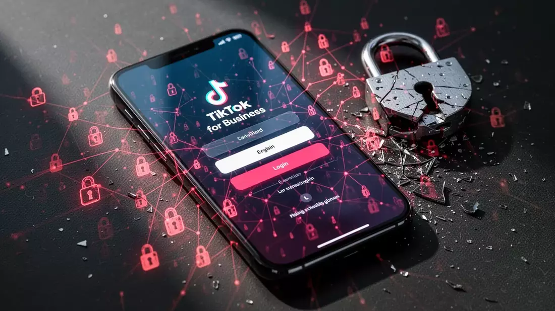 TikTok for Business im Visier ausgeklügelter Phishing-Angriffe Illustration mit AI erstellt übermittelt durch boerse-global.de