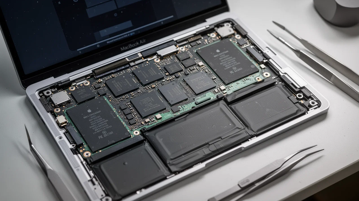 MacBook Air M4: Leistung ja, Reparatur nein - Foto: über boerse-global.de