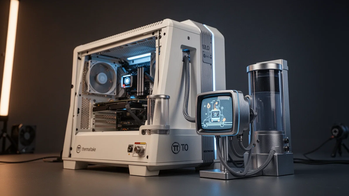 Thermaltake setzt 2026 auf Retro-Design und Sim-Racing - Foto: über boerse-global.de