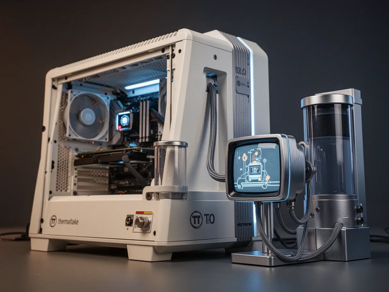 Thermaltake setzt 2026 auf Retro-Design und Sim-Racing - Foto: über boerse-global.de