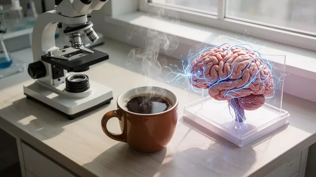 Studie: Kaffee senkt Demenzrisiko um 18 Prozent Illustration mit AI erstellt übermittelt durch boerse-global.de
