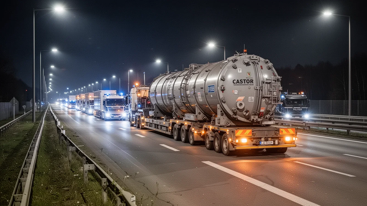 Castor-Transporte: NRW startet umstrittene Atommill-Verlegung - Foto: über boerse-global.de