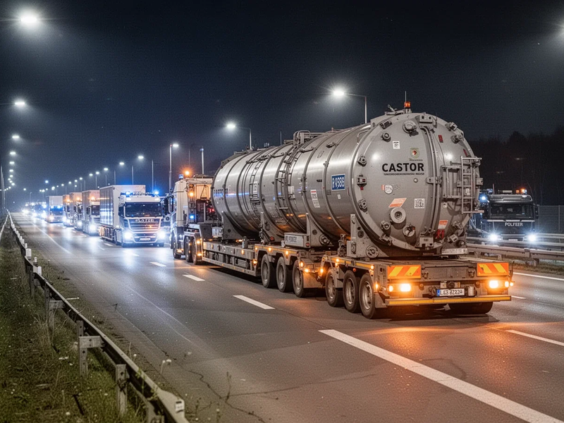 Castor-Transporte: NRW startet umstrittene Atommill-Verlegung - Foto: über boerse-global.de