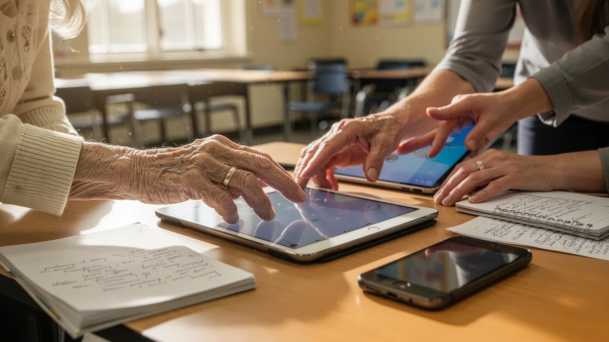 Digitale Kluft: Weltweit kämpfen Initiativen für Senioren - Foto: über boerse-global.de
