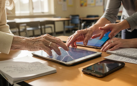 Digitale Kluft: Weltweit kämpfen Initiativen für Senioren - Foto: über boerse-global.de