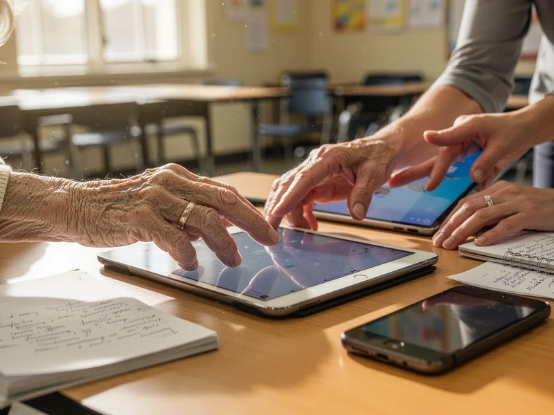 Digitale Kluft: Weltweit kämpfen Initiativen für Senioren - Foto: über boerse-global.de