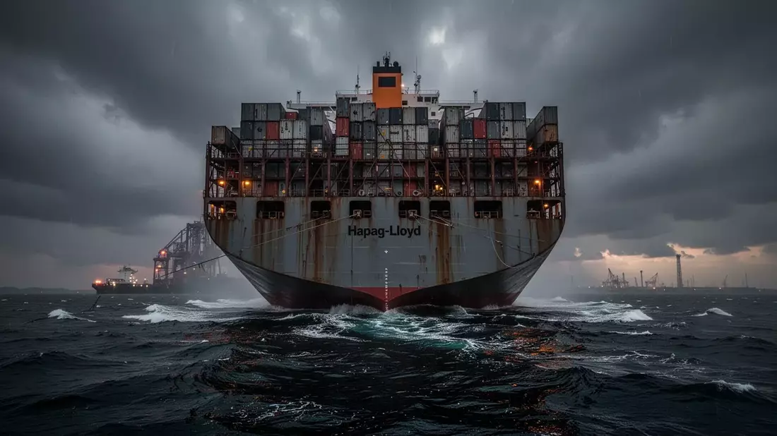 Hapag-Lloyd Aktie: Gewinneinbruch und Krisensignale - Bild: über boerse-global.de