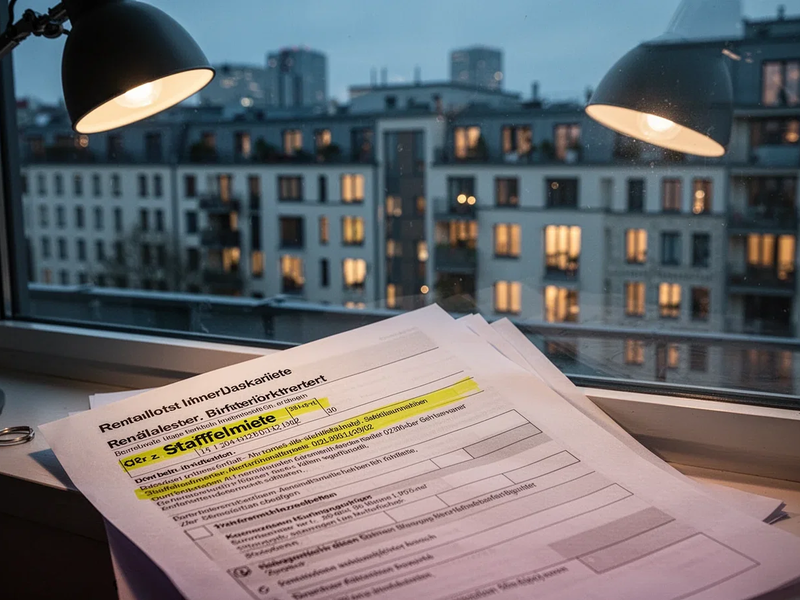 Staffelmiete: Neue Regeln bringen Mieter in die Bredouille - Foto: über boerse-global.de