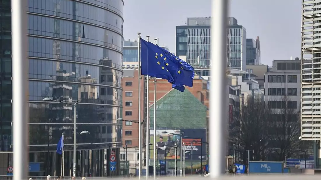 EU-Fahnen (Archiv) - Bild: via dts Nachrichtenagentur