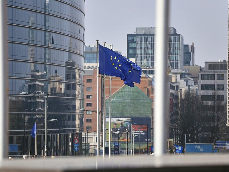 EU-Fahnen (Archiv) - Foto: via dts Nachrichtenagentur