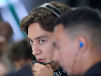 WM-Spitzenreiter George Russell musste sich im Japan-Training geschlagen geben. - Foto: Eugene Hoshiko/AP/dpa