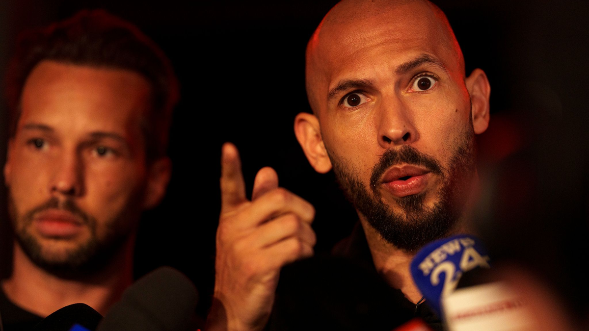 Die Tate Brothers: links Tristan, rechts Andrew. (Archivbild) - Foto: Vadim Ghirda/AP/dpa