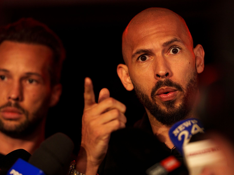Die Tate Brothers: links Tristan, rechts Andrew. (Archivbild) - Foto: Vadim Ghirda/AP/dpa