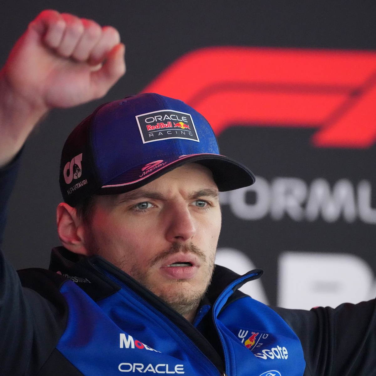 Bei einer Medienrunde in Japan forderte Verstappen einen Reporter zum Gehen auf. - Foto: Eugene Hoshiko/AP/dpa