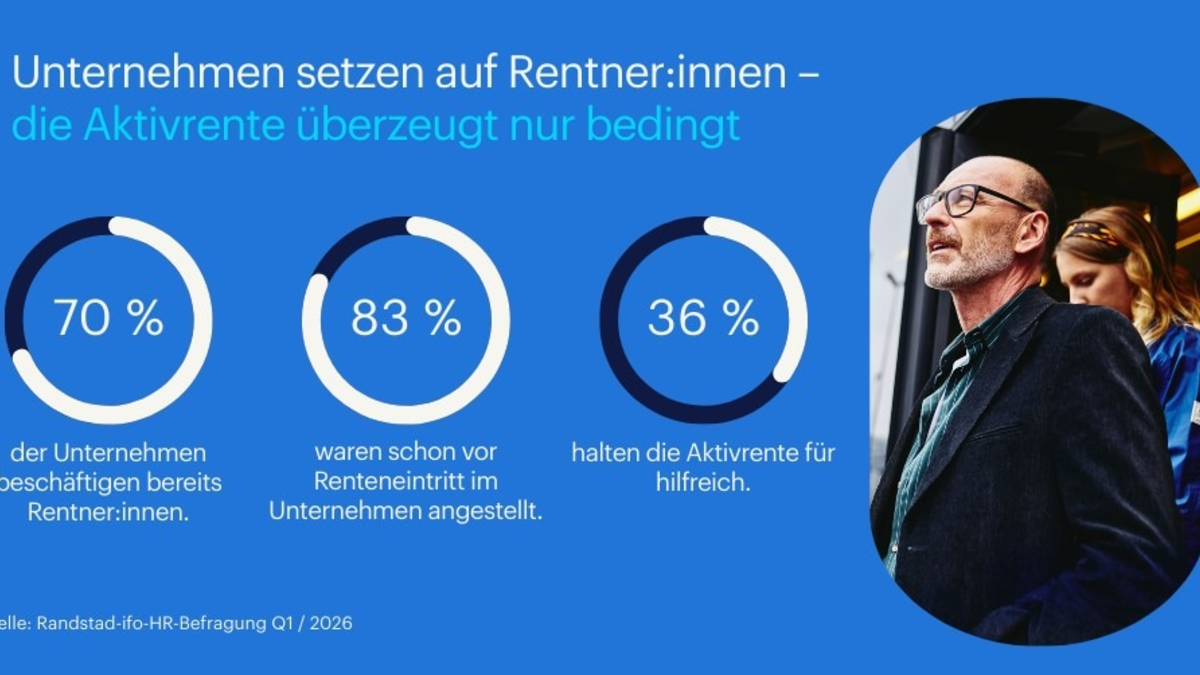Unternehmen setzen immer stärker auf Rentner:innen - Aktivrente überzeugt bislang nur bedingt - Foto: presseportal.de
