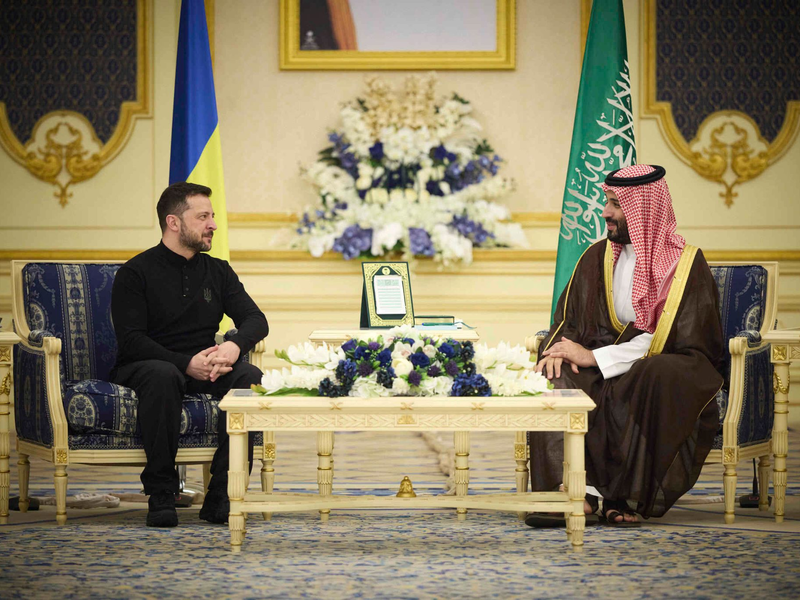 Die Ukraine bietet seit dem Ausbruch des Iran-Krieges den Staaten im Nahen Osten und den Golfmonarchien Hilfe bei der Abwehr von iranischen Drohnen an. (Archivbild) - Foto: -/Ukrainian Presidential Press Office via AP/dpa