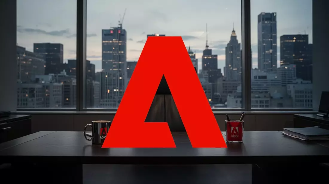Adobe Aktie: CEO-Abgang trifft Bewertungstief Illustration mit AI erstellt übermittelt durch boerse-global.de