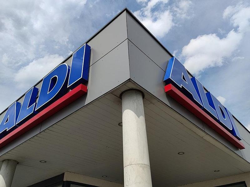 Logo an Aldi-Nord-Filiale (Archiv) - Foto: via dts Nachrichtenagentur