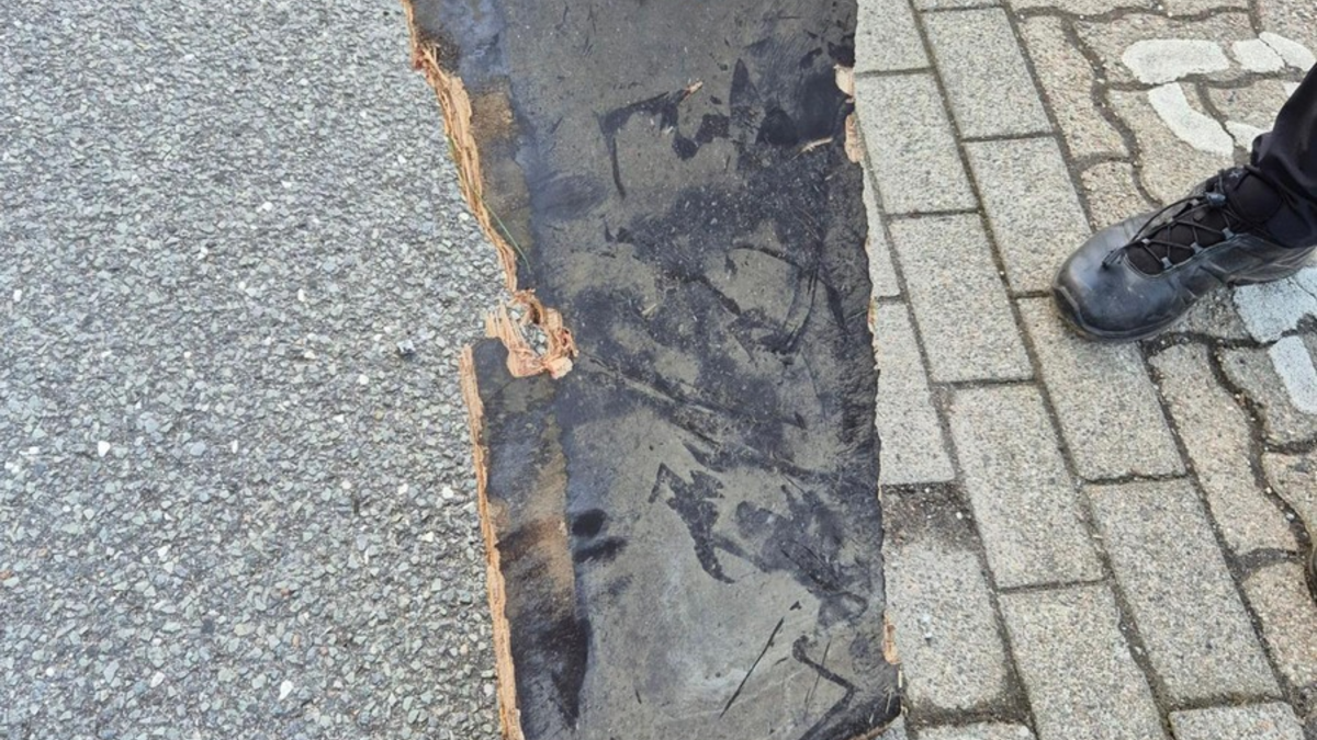 POL-FL: B5 / Husum: Polizei sucht Zeugen und Verursacher nach Verkehrsunfall - Foto: presseportal.de