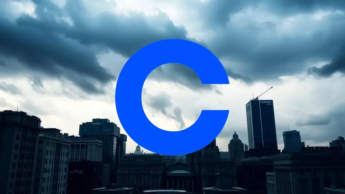 Coinbase: Goldman Sachs mantiene su apuesta a pesar de la corrección bursátil Illustration mit AI erstellt übermittelt durch boerse-global.de