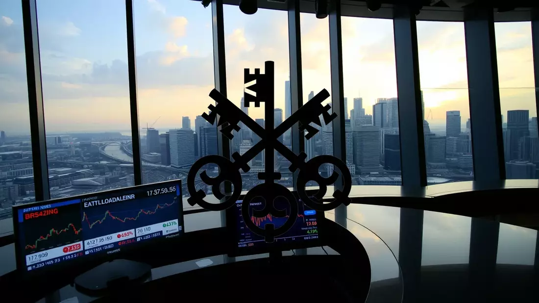 UBS: El éxito operativo choca con los vientos en contra macroeconómicos Illustration mit AI erstellt übermittelt durch boerse-global.de