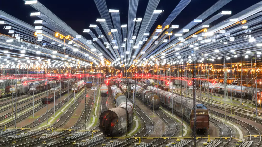 Ein großes Sorgenkind: die Bahn-Güterverkehrssparte DB Cargo. (Archivbild) - Bild: Hendrik Schmidt/dpa
