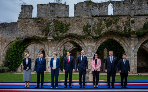 Überraschend einigten sich die G7-Außenminister auf eine gemeinsame Erklärung zum Iran. - Foto: Michael Kappeler/dpa