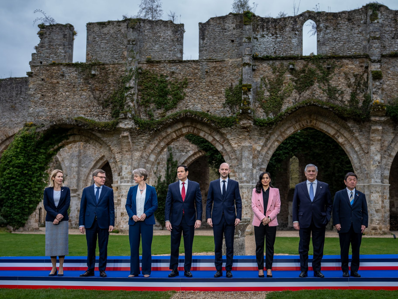 Überraschend einigten sich die G7-Außenminister auf eine gemeinsame Erklärung zum Iran. - Foto: Michael Kappeler/dpa