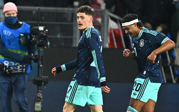 Florian Wirtz war der überragende Mann im DFB-Team. - Foto: Tom Weller/dpa