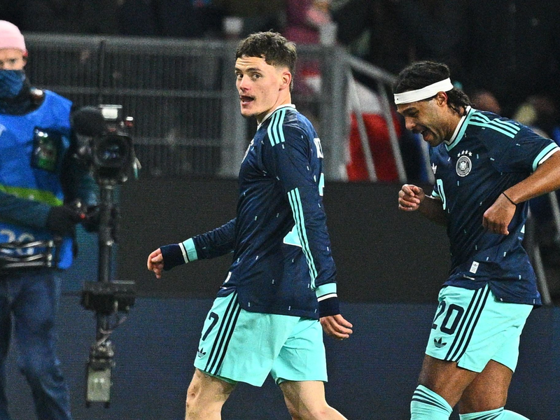 Florian Wirtz war der überragende Mann im DFB-Team. - Foto: Tom Weller/dpa