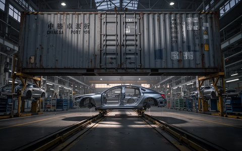 Deutscher Autobau verliert historischen Handelsvorteil gegenüber China - Foto: über boerse-global.de