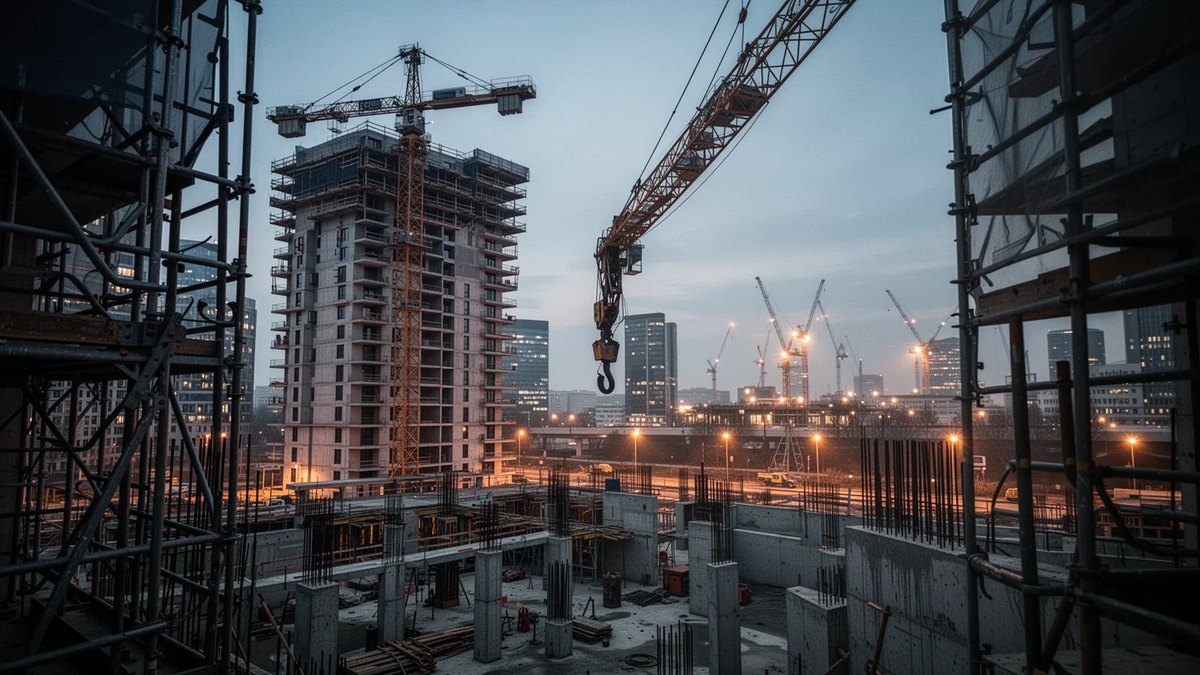 Bauwirtschaft 2026: Zwischen Krise und digitalem Aufbruch - Foto: über boerse-global.de