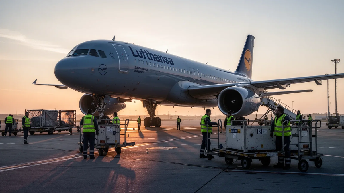 Lufthansa und ver.di einigen sich auf Tarifvertrag für Bodenpersonal - Foto: über boerse-global.de