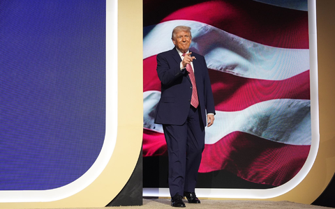 Trump stellt Unterstützung für Nato-Verbündete infrage. - Foto: Mark Schiefelbein/AP/dpa