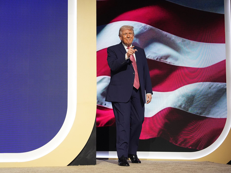 Trump stellt Unterstützung für Nato-Verbündete infrage. - Foto: Mark Schiefelbein/AP/dpa