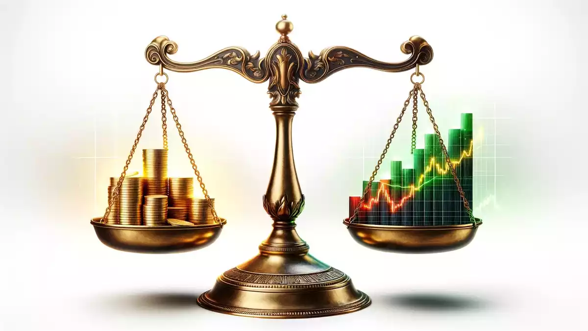 Montage Gold Aktie: Baufortschritt überzeugt Illustration mit AI erstellt übermittelt durch boerse-global.de